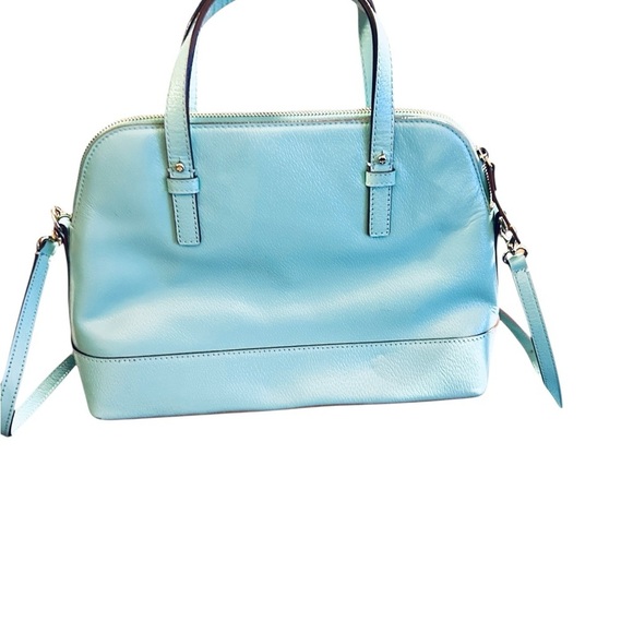 Kate Spade ♠️ Grand Street Small Rachelle Satchel – Fresh Air Blue - Picture 2 of 4